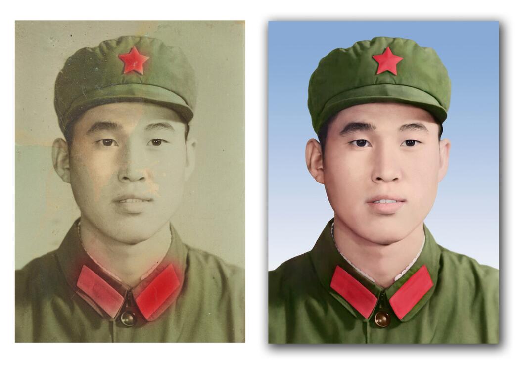 长寿破损照片修复-18